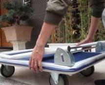 CÁCH GẤP XE ĐẨY HÀNG VÀ BẢO QUẢN XE ĐẨY ĐÚNG CÁCH