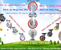 Tiêu dùng thông minh nên chọn Bánh xe đẩy chất lượng
