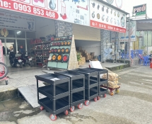 Xe đẩy dụng cụ, xe đẩy công cụ tiện lợi cho Nghề sửa xe