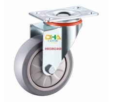 Bánh xe cao su 4'' xoay