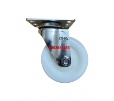 Bánh xe PA 100*32 càng inox xoay 