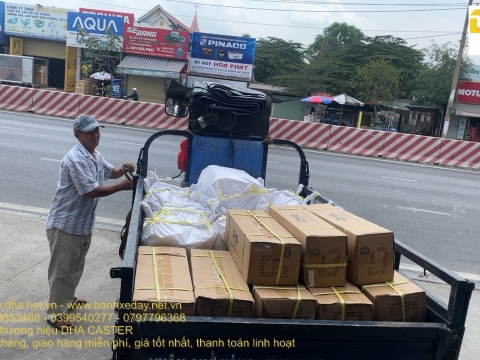 Giao bánh xe đẩy DHA CASTER cho các nhà máy Bình Dương, Đồng Nai và TP. HCM