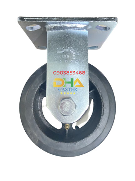 DHA CASTER 5'' Bánh xe cao su 125 cố định