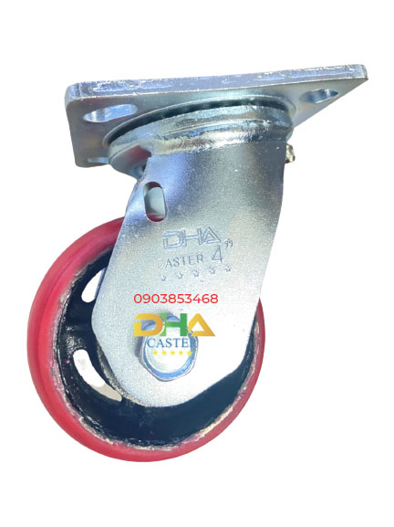 Bánh xe PU 4'' xoay