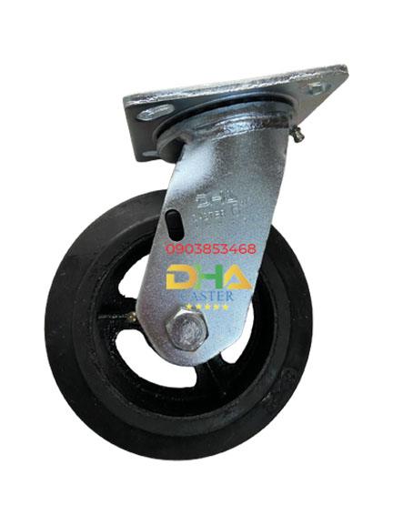 DHA CASTER 6'' Bánh xe cao su 150x50 xoay