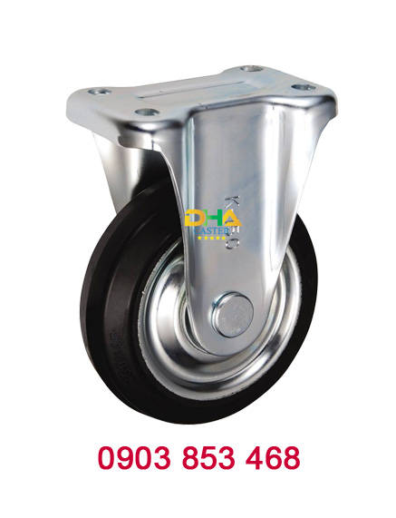 Bánh xe cao su Nhật Bản cố định