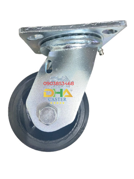 DHA CASTER 4'' Bánh xe cao su 100x50 xoay
