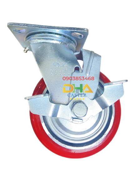 Bánh xe PU Hàn Quốc 150 khóa