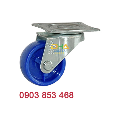 Bánh xe PP xanh xoay