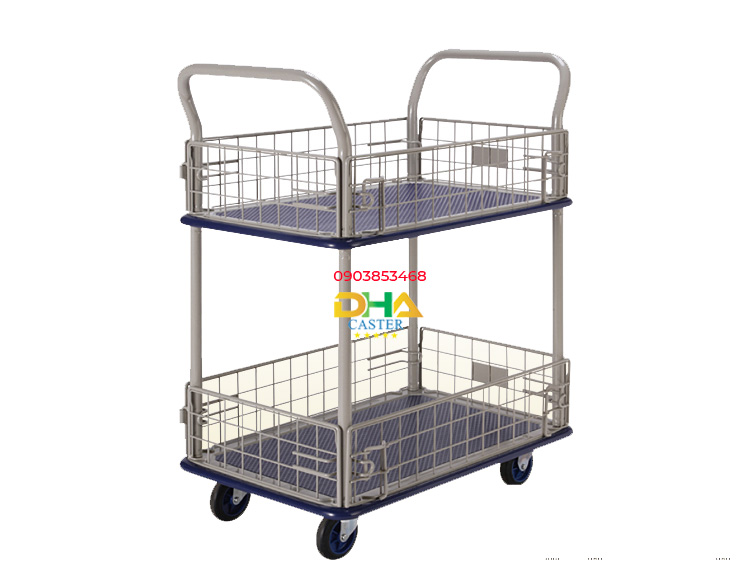 Xe đẩy PRESTAR 2 tầng lưới