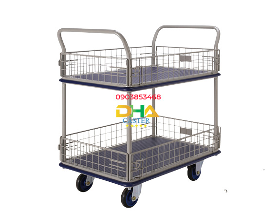 Xe Đẩy PRESTAR 300KG 2 tầng lưới